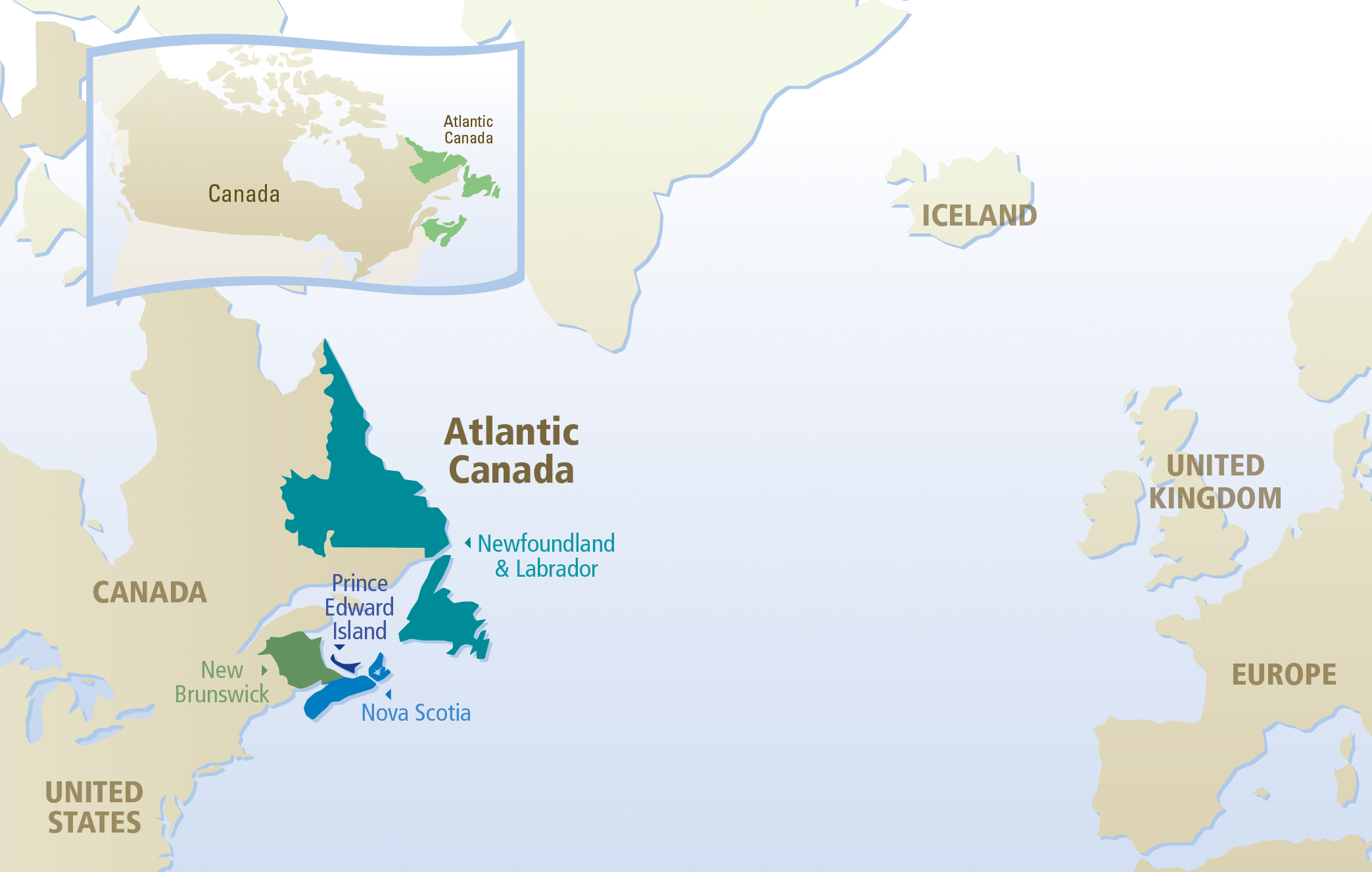 Atlantic Canada Map 2011 1 